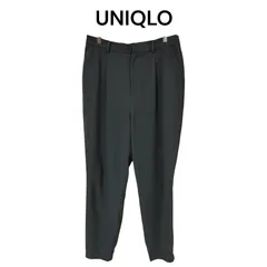 ユニクロ　UNIQLO  ドレープジョガーパンツ グリーン XL