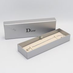 Christian Dior ボールペン シルバー 箱・冊子・カード付き Christian Dior ボールペン シルバー 箱・冊子・カード付き - メルカリ