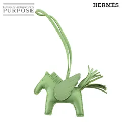 未使用 展示品 エルメス HERMES ロデオ ペガサス PM バッグ チャーム アニューミロ スイフト ヴェールクリケット B刻印 90280666