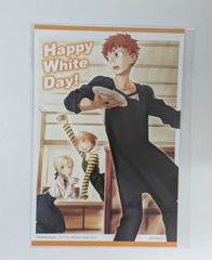 Fate Fate/white day fair 限定 特典 カード 衛宮さんちの今日のごはん 衛宮士郎 アルトリア・ペンドラゴン 藤村大河 ホワイトデーフェア