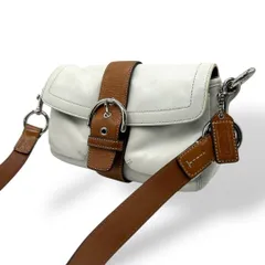 1177 Coach Soho Shoulder Bag White
