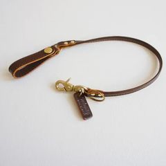 CAP佐藤拓 レザー ウォレットチェーン ブラウン - メルカリ