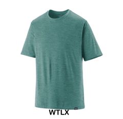 ★各サイズあり★新品 正規品 Patagonia メンズ キャプリーン クールデイリーシャツ WTLX 速乾 防臭 アンダーシャツ 半袖