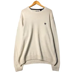 古着 ラルフローレン Ralph Lauren CHAPS チャップス コットンニットセーター メンズXXL相当/eaa468085