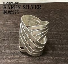シルバーリング カレンシルバー カレン族 ハンドメイド エスニック #12