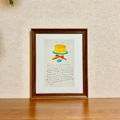 新品☆額縁付アートポスター(BRUCE MCGAW GRAPHICS)☆アンディ・ウォーホル（Andy Warhol）☆ポップアート☆Wild Raspberries by Andy Warhol and Suzie Frankfurt, 1959☆124