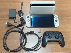 【有機EL】Nintendo Switch 有機ELモデル ホワイト 本体 ＋ Proコン ＋ ポケモンスカーレット