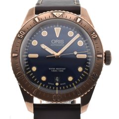 オリス ORIS 01.733.7720 3185 ヘリテージ ダイバーズ 65  カール・ブラシア リミテッド 自動巻き メンズ美品 G#133368