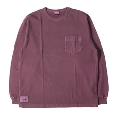 新品 WTAPS ダブルタップス Tシャツ サイズ:M オーバーダイ加工 ポケット ロングスリーブTシャツ BLANK LS 02 / TEE パープル トップス カットソー 長袖【メンズ】のサムネイル