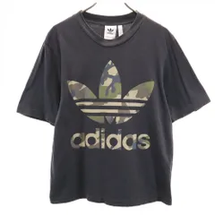 アディダスオリジナルス トレフォイルロゴ 半袖 Tシャツ S チャコールグレー adidas Originals メンズ
