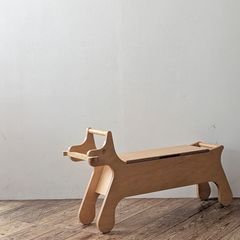 【送料無料】　abode　アボード　PUPPY BENCH　パピーベンチ　収納棚　ベンチ収納　プライウッド　ディスプレイ　撮影小物　小道具　日本製