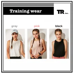 【3色カラー】ヨガウェア　ジムウェア　トップス　Sサイズ