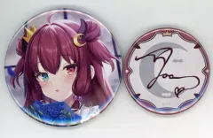 【中古】バッジ・ピンズ 夢月ロア 缶バッジ2種セット 「バーチャルYouTuber にじさんじ 夢月ロア 誕生日2023」