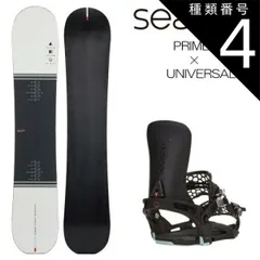 種類4：BLK_XL/152cm 24-25 Season シーズン Primer プライマー ​+ Universal ユニバーサル スノーボード 板 ビンディング 2点セット 日本正規品のサムネイル