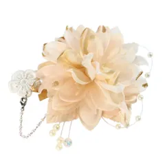 [クレインズコレクション] マグネット ふんわり コサージュ ブローチ 挟むだけ フォーマル 入学式 卒業式 結婚式 ハレの日の特別なシーンに