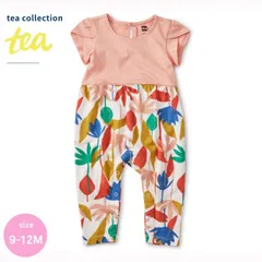 tea colection ティコレクション 春 夏 カバーオール ギフトにおすすめ キッズ ベビー ブランド 女の子 誕生日 ハーフバースデー 御祝 出産祝い ガール 送料無料 ロンパースドレス