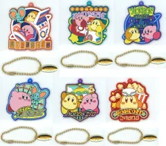 【中古】キーホルダー 全6種セット アトラクション☆ラバーチャーム 「一番くじ 星のカービィ WELCOME TO THE NEW PARK!」 F賞