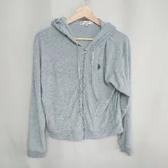 ◇ U.S. POLO ASSN. ユーエスポロアッスン 長袖 パーカー サイズM ライトブルー レディース E  【1407180062269】のサムネイル