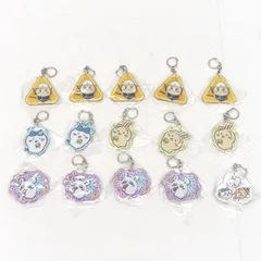◆ちいかわ ラメアクリルキーホルダー 15点 おまとめ かぶり有り 未使用品 趣味雑貨【未使用】 
