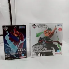 【❗️✨限定品✨❗️】一番くじ 両翼決戦 ゾロ ラストワンver.＋サンジ G賞 未開封品