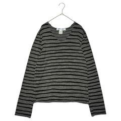 COMME des GARCONS COMME des GARCONS(コムデギャルソンコムデギャルソン) border wool knit ボーダー ウール ニット W13N009 S グレー×ブラック