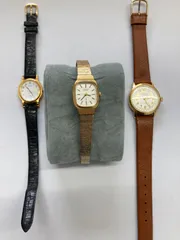 [ジャンク品]レディース　腕時計3点まとめ売り