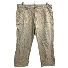 Carhartt ワークパンツ W40 カーハート ダックパンツ ビッグサイズ ベージュ コットン メキシコ製 古着卸 アメリカ仕入 2405-644