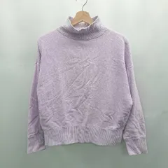 ◇ ⊇ BEAUTY & YOUTH ビューティアンドユース ハイネック 長袖 プルオーバー トレーナー 表記なし パープル レディース E  【1506180003613】