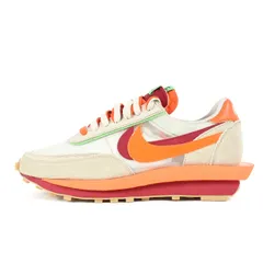 新品j Sacai サカイ サイズ:27.5cm 21AW NIKE CLOT LD WAFFLE / S / C (DH1347-100) ナイキ クロット ワッフル ネット オレンジブレイズ US9.5 ローカット スニーカー シューズ コラボ【メンズ】