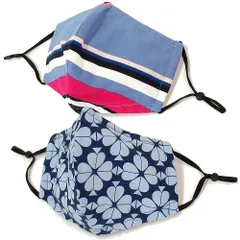 【新品 未使用】ケイトスペード KATE SPADE ストライプ フラワー パターン ドット フェイスマスク PSR00008のサムネイル