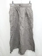 ◇ Θ JOURNAL STANDARD relume ジャーナルスタンダード レリューム リネン ワイド パンツ サイズ36 ブラウン レディース P  【1409090034312】のサムネイル