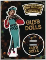 【中古】アクリルスタンド・アクリルパネル 望海風斗(ミス・アデレイド) アクリルスタンド 「ミュージカル『ガイズ＆ドールズ』」のサムネイル