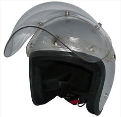 新品！ ZK-380スモールジェット【メタリックシルバー】+クリアーバブル（劣化防止UVカット＆キズに強いハードコート加工済）+フリップアップSG公認 PSC認可 全排気量対応 盗難防止金属ホルダー フリーサイズ(57～60㎝)