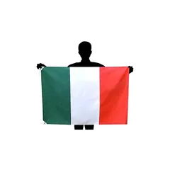 イタリア国旗 NO1 トリコローレ サイズ:70×105cm 高級テトロン製 日本製 1