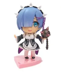 【中古】フィギュア [単品] レム SDフィギュア 「PSVITAソフト Re：ゼロから始める異世界生活-DEATH OR KISS-」 初回限定版同梱特典