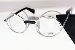 正規品 公式ボックス EAN付属 69000円相当 YOHJI YAMAMOTO メガネフレーム 眼鏡 ヨウジヤマモト YY3001 フランス製 ブランド 丸型 黒 メンズ