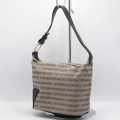 美品 エンポリオアルマーニ ハンドバッグ ブラウン レディース YUM  2000000 NSK