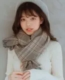 春向けトレンド!　スヌードマフラー ストール 大判