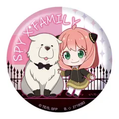 【中古】バッジ・ビンズ デザイン(F) 缶バッジ 「SPY×FAMILY アーニャとボンドがいっぱい!あそーと」 C賞