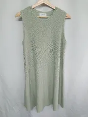 ◇ ⊂ STUDIOUS ステュディオス ノースリーブ ワンピース サイズ0 グリーン系 レディース E  【1408220068203】