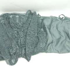 ◇ ◎ (株)ナノ・ユニバース 長袖 ロング丈 ワンピース サイズ36 グリーン レディース E  【1407180002999】