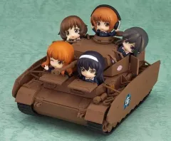 【中古】フィギュア ねんどろいどもあ IV号戦車 D型改(H型仕様)+ねんどろいどぷち あんこうチーム 「ガールズ＆パンツァー」