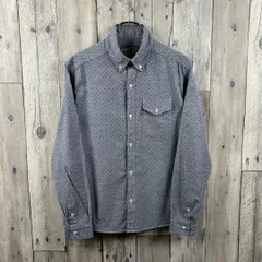 CLUCT クラクト 日本製 長袖 ボタンダウン ドット チノ シャツ M