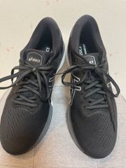 アシックス　GEL-KAYANO 27 メンズ　extra wide 黒　27.5cm 長距離ランナー用　美品