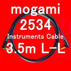 mogami 2534 Instruments Cable w/ Neutrik Gold Plated Plug LL 3.5m