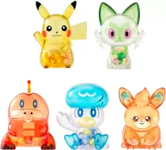 【中古】食玩 トレーディングフィギュア 全5種セット 「ポケモン クリスタルコット」