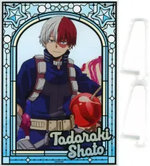 【中古】アクリルスタンド・アクリルパネル 轟焦凍 アクリルボード 「僕のヒーローアカデミア 雄英高校オープンスクール 作れ!クリームソーダ」 S賞