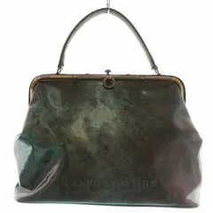 ジャンポール　ゴルチェ　がま口財布　小物入れ 美品ジャンポールゴルチエ 2つ折り財布 がま口 ドラゴン レザー