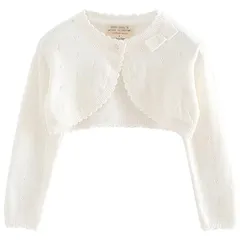 【数量限定】ボレロ ニット 女の子 入園式 子供用カーディガン フォーマル [FUPUONE] 七五三