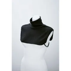 ☆ ブラック ☆ 首ポカ付けタートル/カイロポケット付 ネックカバー タートル つけ襟 タートルネック 付け襟 付けタートル ネックロール 首ポカ付けタートル おしゃれ 秋 冬 カイロポケット付 首 ニット 起毛 吸湿発熱 暖か 防寒 寒さ対策 冷房対策